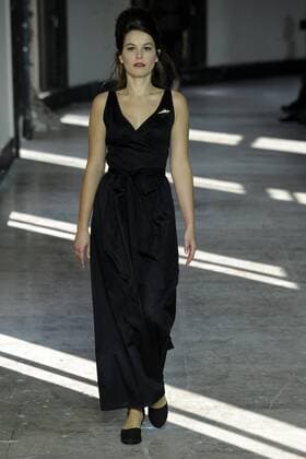 Paris Fashion Week - Agnes B. 212149 Marineau Starface 2016-10-04 Paris France Paris Fashion week. Pret-a-porter printemps-ete 2017. Defile Agnes B. Paris Fashion week. Ready-to-wear spring-summer 2017 Defile Agnes B. Agnès b., spring-summer 2017 Paris, France Editorial Use Only _sans_perso  Copyright: xMarineaux STAR_212149_045