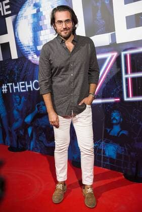 Maxim Huerta attends to the premiere of the The Hole Zero Show at Teatro Calderon in Madrid. October 04, 2016.  (20161004010)