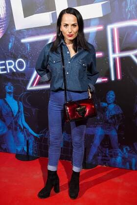 Maria Escote attends to the premiere of the The Hole Zero Show at Teatro Calderon in Madrid. October 04, 2016.  (20161004016)