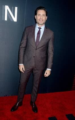 Edgar Ramirez arrives on the red carpet at The Girl on the Train New York Premiere at Regal E-Walk Stadium 13 on October 4, 2016 in New York City.  NYP20161004140 DENNISxVANxTINE