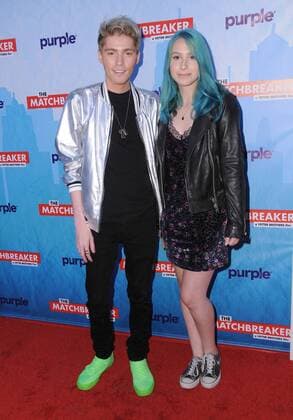 October 4, 2016 - Hollywood, CA, United States - 04 October 2016 - Hollywood, California. Travis Flores, Shira Strongin. Premiere Of Stadium Media s The Matchbreaker held at ArcLight Cinemas Cinerama Dome. Photo Credit: AdMedia Hollywood United States - ZUMAa123