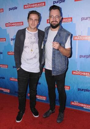 October 4, 2016 - Hollywood, CA, United States - 04 October 2016 - Hollywood, California. Kendall Schmidt, Dustin Belt, Heffron Drive. Premiere Of Stadium Media s The Matchbreaker held at ArcLight Cinemas Cinerama Dome. Photo Credit: AdMedia Hollywood United States - ZUMAa123