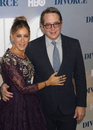 October 4, 2016 - New York, New York, U.S. - Actress SARAH JESSICA PARKER and MATTHEW BRODERICK attend the New York premiere of the HBO series Divorce held at the SVA Theater. New York U.S. - ZUMAk03_