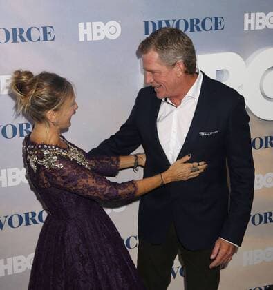 October 4, 2016 - New York, New York, U.S. - Actress SARAH JESSICA PARKER and THOMAS HADEN CHURCH attend the New York premiere of the HBO series Divorce held at the SVA Theater. New York U.S. - ZUMAk03_