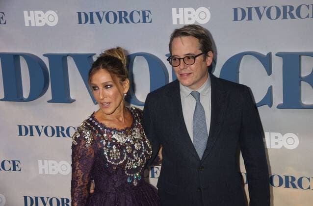 October 4, 2016 - New York, New York, U.S. - Actress SARAH JESSICA PARKER and MATTHEW BRODERICK attend the New York premiere of the HBO series Divorce held at the SVA Theater. New York U.S. - ZUMAk03_