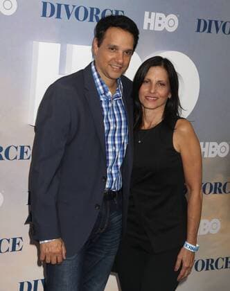 October 4, 2016 - New York, New York, U.S. - Actor RALPH MACCHIO and wife attend the New York premiere of the HBO series Divorce held at the SVA Theater. New York U.S. - ZUMAk03_