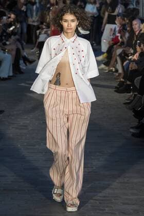 212170 Marineau Starface 2016-10-04 Paris France Paris Fashion Week. Défilé PAP Printemps-Eté 2017. Paul & Joe. Editorial use only _sans_perso  Copyright: xMarineaux STAR_212170_043