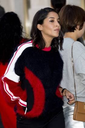 Leila Bekhti - Prominente am Rande der Vuitton Modenschau - Paris - 05 10 2016 JBAutissier Panoramic 