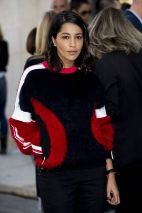 Leila Bekhti - Prominente am Rande der Vuitton Modenschau - Paris - 05 10 2016 JBAutissier Panoramic 