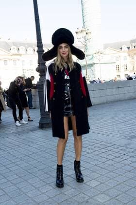 Chiara Ferragni - Prominente am Rande der Vuitton Modenschau - Paris - 05 10 2016 JBAutissier Panoramic 