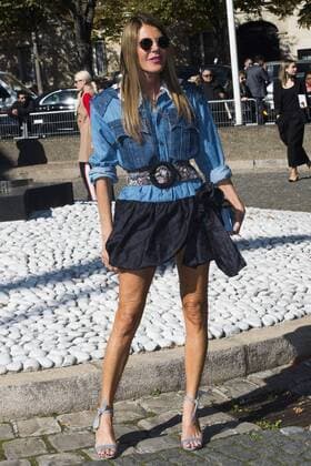 Anna Dello Russo - Prominente am Rande der Miu Miu Modenschau - Paris - 05 10 2016 JBAutissier Panoramic 