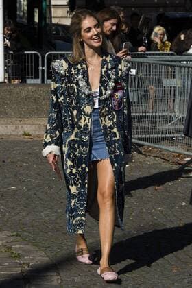 Chiara Ferragni - Prominente am Rande der Miu Miu Modenschau - Paris - 05 10 2016 JBAutissier Panoramic 