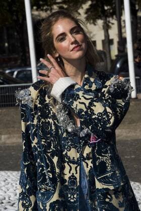 Chiara Ferragni - Prominente am Rande der Miu Miu Modenschau - Paris - 05 10 2016 JBAutissier Panoramic 