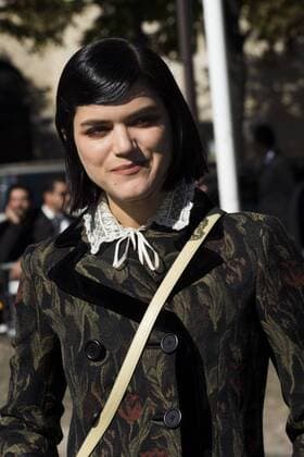 Stephanie Sokolinski Soko - Prominente am Rande der Miu Miu Modenschau - Paris - 05 10 2016 JBAutissier Panoramic 