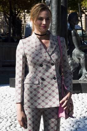 Diane Kruger - Prominente am Rande der Miu Miu Modenschau - Paris - 05 10 2016 JBAutissier Panoramic 