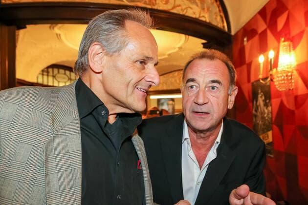 04.10.2016, Metro Kino, SOKO DONAU - Wir sind viele, Präsentation des ersten Serein-Falls in Spielfilmlänge Satel Film PR Robin Consult im Bild: Stephan Paryla-Raky, Dietrich Siegl