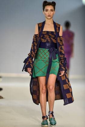 Minas Trend in Belo Horizonte - Faven Modenschau BELO HORIZONTE, MG - 05.10.2016: MINAS TREND OUTONO INVERNO 2017 - designer fashion show Faven by Natalia Person during the nineteenth edition of the Minas Trend - Autumn Winter 2017 held in Expominas in Belo Horizonte, MG. on the morning of Wednesday (05). x1211222x  MourãoxPanda