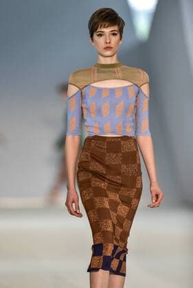 Minas Trend in Belo Horizonte - Faven Modenschau BELO HORIZONTE, MG - 05.10.2016: MINAS TREND OUTONO INVERNO 2017 - designer fashion show Faven by Natalia Person during the nineteenth edition of the Minas Trend - Autumn Winter 2017 held in Expominas in Belo Horizonte, MG. on the morning of Wednesday (05). x1211224x  MourãoxPanda