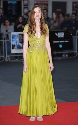October 5, 2016 - England, United Kingdom - Charlotte Hope attends the A United Kingdom Opening Night Gala Screening during the 60th BFI London Film Festival at Odeon Leciester Square. United Kingdom - ZUMAs147
