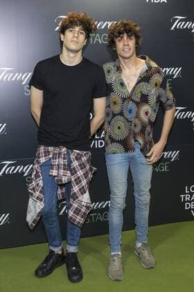 Javier Calvo and Javier Ambrossi during the premiere of Los tragos de la vida directed by Daniel Guzman at Infanta Isable theatre in Madrid. October 05, 2016.  (20161005069)