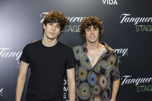 Javier Calvo and Javier Ambrossi during the premiere of Los tragos de la vida directed by Daniel Guzman at Infanta Isable theatre in Madrid. October 05, 2016.  (20161005071)