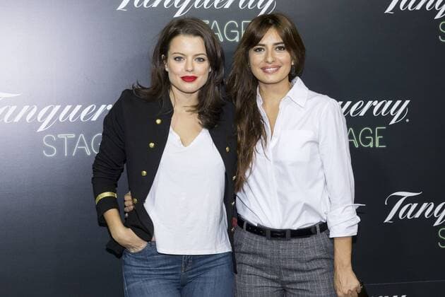 Adriana Torrevejerano and Aurora Carbonell during the premiere of Los tragos de la vida directed by Daniel Guzman at Infanta Isable theatre in Madrid. October 05, 2016.  (20161005042)