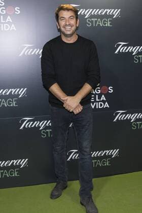 Arturo Valls during the premiere of Los tragos de la vida directed by Daniel Guzman at Infanta Isable theatre in Madrid. October 05, 2016.  (20161005034)