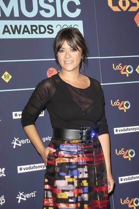 Los 40 Music Awards Pressetermin in Madrid Cena Nominados Los 40 Music Awards Vanesa Martin Madrid 05 10 2016 482 Cordon Press Photo by Paco Suarez Abad Cordon Press  PacoxSuarezxAbad