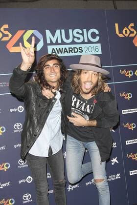 Los 40 Music Awards Pressetermin in Madrid Cena Nominados Los 40 Music Awards Marlon Madrid 05 10 2016 482 Cordon Press Photo by Paco Suarez Abad Cordon Press  PacoxSuarezxAbad