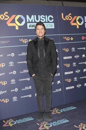Los 40 Music Awards Pressetermin in Madrid Cena Nominados Los 40 Music Awards Dani Martin Madrid 05 10 2016 482 Cordon Press Photo by Paco Suarez Abad Cordon Press  PacoxSuarezxAbad