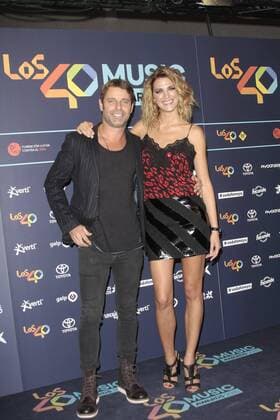 Los 40 Music Awards Pressetermin in Madrid Cena Nominados Los 40 Music Awards David Escario y Laura Sanchez Madrid 05 10 2016 482 Cordon Press Photo by Paco Suarez Abad Cordon Press  PacoxSuarezxAbad