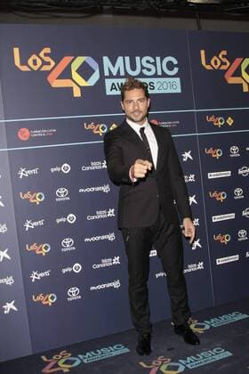 Los 40 Music Awards Pressetermin in Madrid Cena Nominados Los 40 Music Awards David Bisbal Madrid 05 10 2016 482 Cordon Press Photo by Paco Suarez Abad Cordon Press  PacoxSuarezxAbad