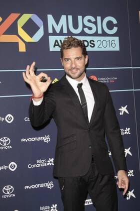 Los 40 Music Awards Pressetermin in Madrid Cena Nominados Los 40 Music Awards David Bisbal Madrid 05 10 2016 482 Cordon Press Photo by Paco Suarez Abad Cordon Press  PacoxSuarezxAbad