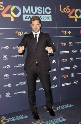 Los 40 Music Awards Pressetermin in Madrid Cena Nominados Los 40 Music Awards David Bisbal Madrid 05 10 2016 482 Cordon Press Photo by Paco Suarez Abad Cordon Press  PacoxSuarezxAbad
