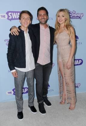 October 5, 2016 - Hollywood, CA, United States - 05 October 2016 - Hollywood, California. Jacob Bertrand, Jay Karas, Peyton List. Premiere Of Disney Channel s The Swap held at ArcLight Cinemas. Photo Credit: AdMedia Hollywood United States - ZUMAa123