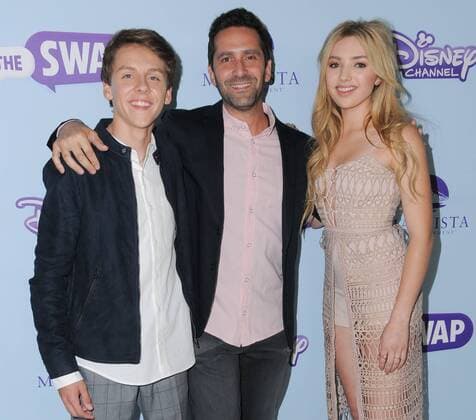 October 5, 2016 - Hollywood, CA, United States - 05 October 2016 - Hollywood, California. Jacob Bertrand, Jay Karas, Peyton List. Premiere Of Disney Channel s The Swap held at ArcLight Cinemas. Photo Credit: AdMedia Hollywood United States - ZUMAa123