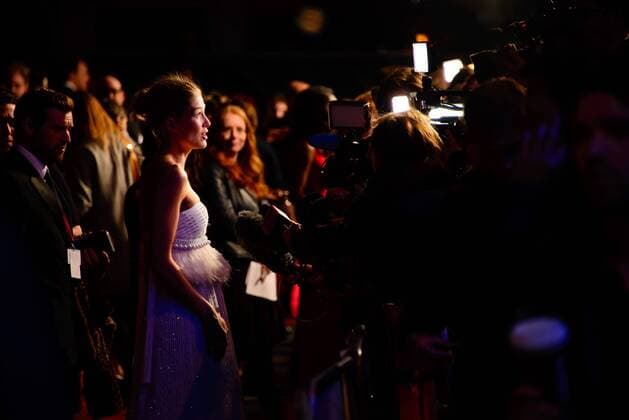 . 05 10 2016. London, United Kingdom. Rosamund Pike arrives at A United Kingdom Premier, Opening Night Gala of the 60th BFI London Film Festival.  xChrisxJosephx xi-Imagesx IIM-13558-0014