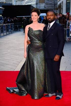 . 05 10 2016. London, United Kingdom. Jessica and David Oyelowo arrives at A United Kingdom Premier, Opening Night Gala of the 60th BFI London Film Festival.  xChrisxJosephx xi-Imagesx IIM-13558-0077