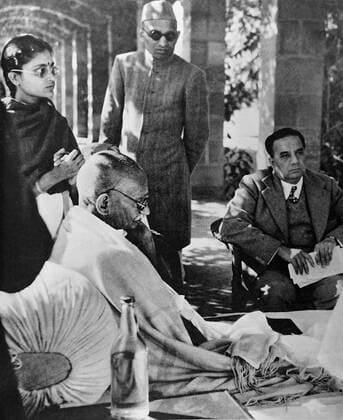 IMAGO ICONS: Mahatma Gandhi Photograph of Mahatma Gandhi (1869-1948) the preeminent leader of the Indian nationalism in British-ruled India. Dated 20th Century