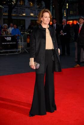 . 06 10 2016. London, United Kingdom. Sigourney Weaver arrives at the 60th BFI London Film festival A Monster Calls Premier.  xChrisxJosephx xi-Imagesx IIM-13564-0006