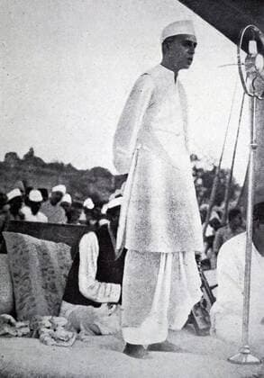 Photograph of Jawaharlal Nehru (1889-1964) first Prime Minister of India. Dated 20th Century