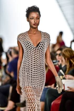 BELO HORIZONTE, MG - 06.10.2016: MINAS TREND OUTONO INVERNO 2017 - designer fashion show Doisélles during the nineteenth edition of the Minas Trend - Autumn Winter 2017 held in Expominas in Belo Horizonte, MG. on the afternoon of Thursday (06). x1211765x  MourãoxPanda