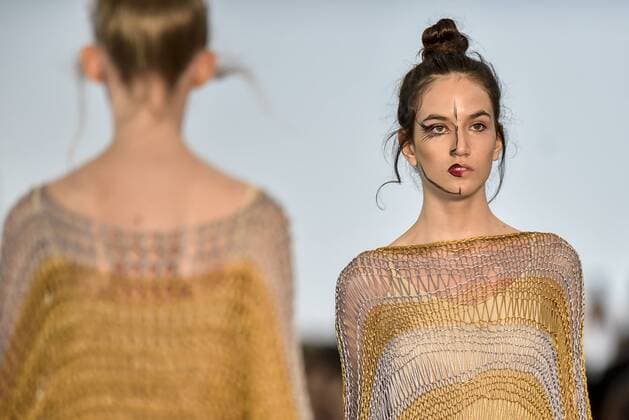 BELO HORIZONTE, MG - 06.10.2016: MINAS TREND OUTONO INVERNO 2017 - designer fashion show Doisélles during the nineteenth edition of the Minas Trend - Autumn Winter 2017 held in Expominas in Belo Horizonte, MG. on the afternoon of Thursday (06). x1211768x  MourãoxPanda