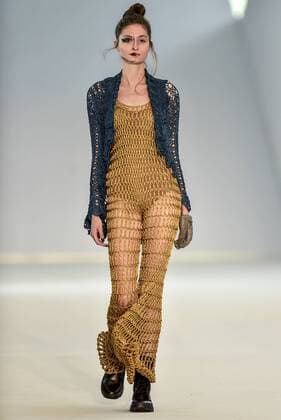 BELO HORIZONTE, MG - 06.10.2016: MINAS TREND OUTONO INVERNO 2017 - designer fashion show Doisélles during the nineteenth edition of the Minas Trend - Autumn Winter 2017 held in Expominas in Belo Horizonte, MG. on the afternoon of Thursday (06). x1211772x  MourãoxPanda