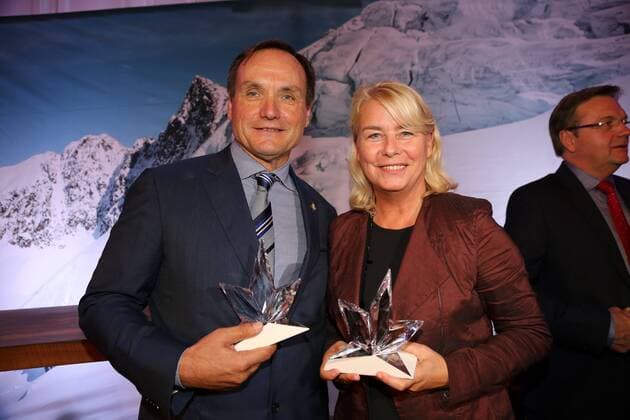 Tirolerin des Jahres 2016 Wien, Kursalon, 06. 10. 2016 Klaus HEIDEGGER, Edeltraud HANAPPI EGGER