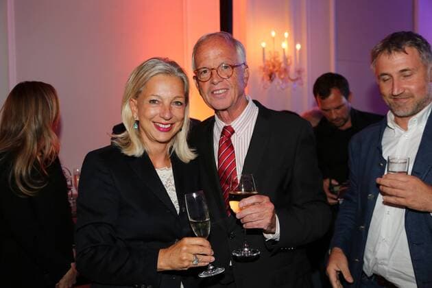 Tirolerin des Jahres 2016 Wien, Kursalon, 06. 10. 2016 Werner FASSLABEND mit Frau