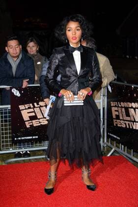 . 06 10 2016. London, United Kingdom. Janelle Monae arrives at the 60th BFI London Film festival Moonlight Premiere.  xChrisxJosephx xi-Imagesx IIM-13565-0001