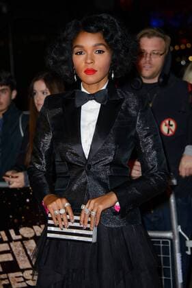 . 06 10 2016. London, United Kingdom. Janelle Monae arrives at the 60th BFI London Film festival Moonlight Premiere.  xChrisxJosephx xi-Imagesx IIM-13565-0008