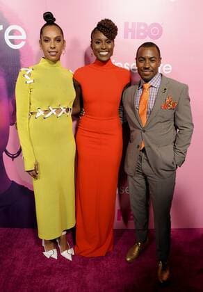 Melina Matsoukas, Issa Rae & Prentice Penny INSECURE SERIES PREMIERE Los Angeles Patrick Rideaux PicturePerfect