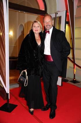 Angela Wiedl mit Ehemann Uwe Erhardt Premiere Tanz der Vampire Deutsche Theater Musical München 06. Oktober 2016